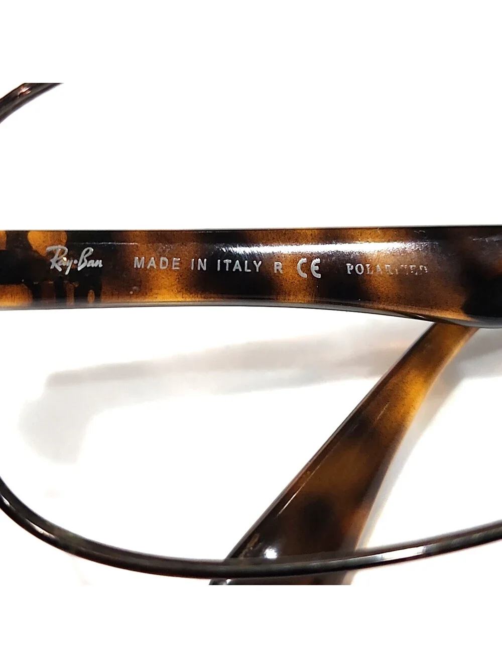 Ray Ban RB3445 014/57 Brown Wrap Sunglasses Frame 61-17 No Lens Screw